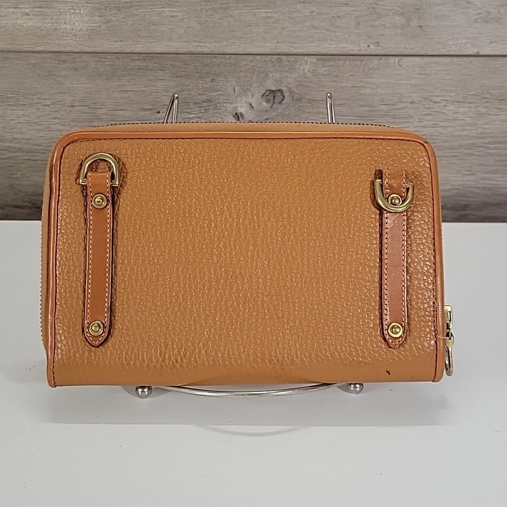 Vintage Dooney & Bourke Pebbled Leather Waist Belt Bag